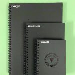 Talisman TM020 Black Paper Notebook || Blank Paper Notebook