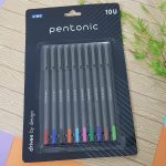 Linc Pentonic Colour Ball pen 10pc set