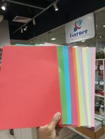 Color paper A4 100pc pack