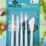Mont Marte Plastic Palette Knife Plastic 5pc Set