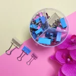 M&G Colorful binder clip set box ABS92863