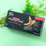 Mont Mart Polymer Clay Black 400g