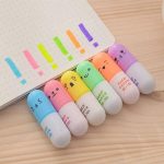 Mini Highlighter Capsul 6pc set