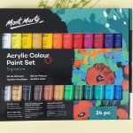 Mont Marte Acrylic Paint Set 36ml x 24pc