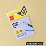 Deli transparent sticky note