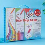 Super Mega Art Set-Drawing Set 168PC || Kids Art Set