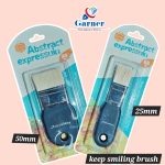 Keep Smiling Abstract Expressuin Brush || Acrylic colour brush