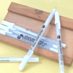 Keep S white gel pen 0.8mm