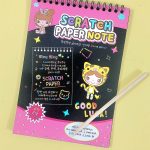 Rainbow Scratch paper