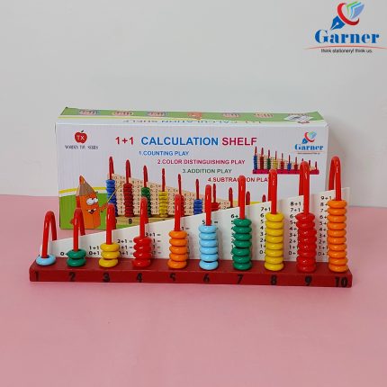 Wooden Calculation Shelf