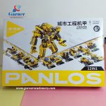PANLOS 573 Pcs Transformer City Project MECHA 12 in 1 City Building Block