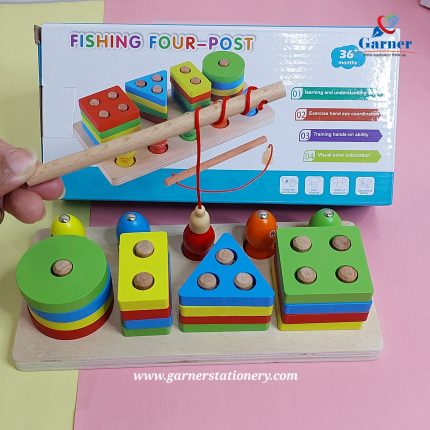 Magnetic Fishing & Shape Sorting Toy