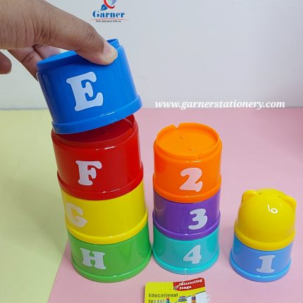 Educational Stacking Cups Toy Set – Cup Tower for Kids