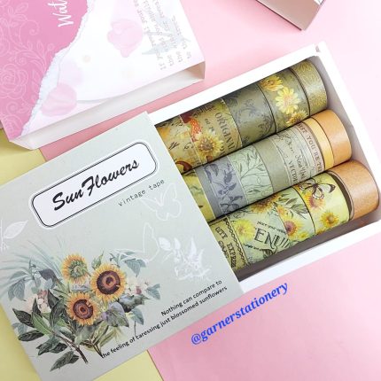 washi tape Sunflower