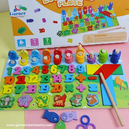Wooden Logarithmic Board | Montessori Math Learning Toy