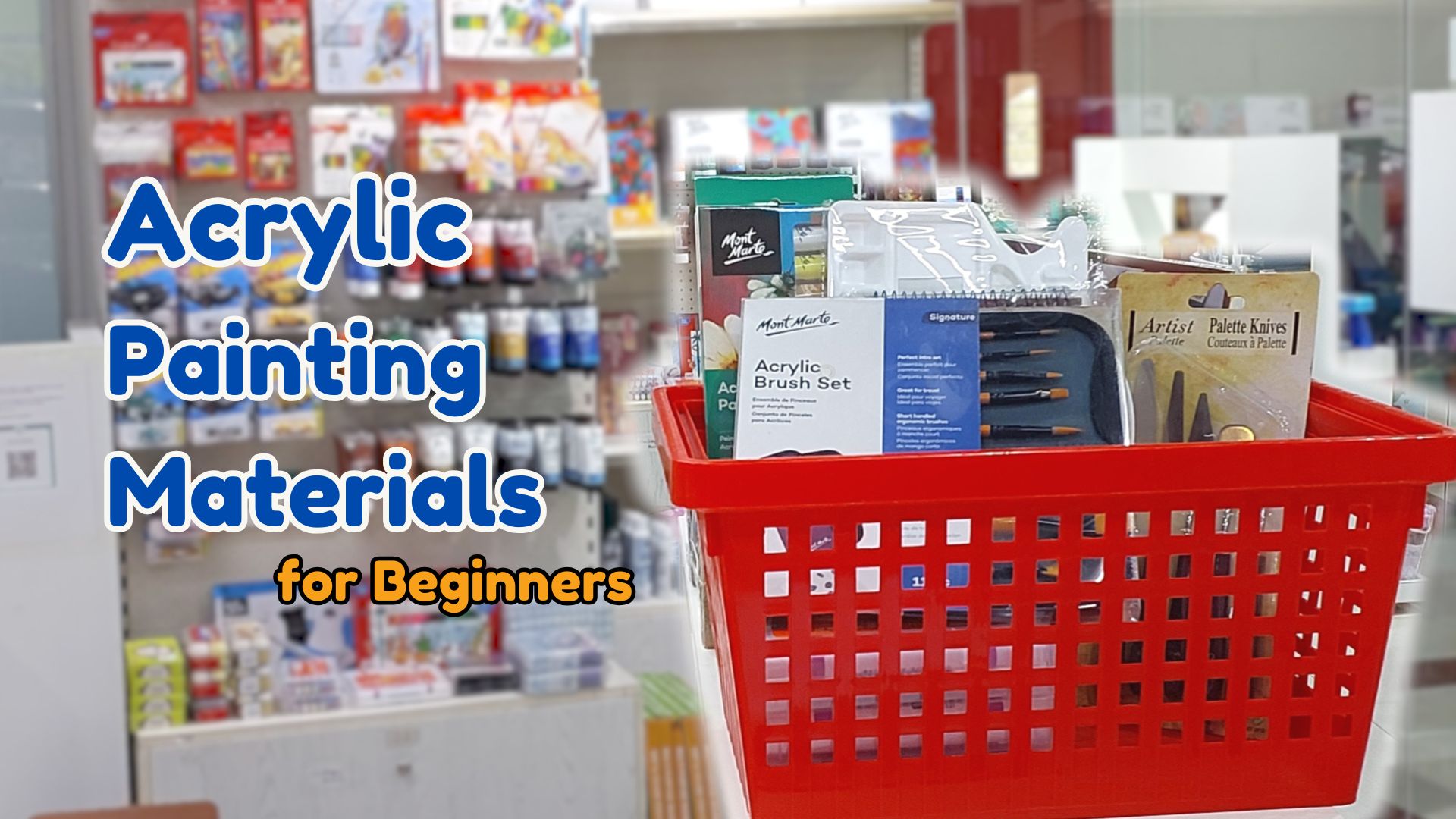 Acrylic Painting Materials