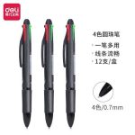 Deli Ball pen 4 colours E33390