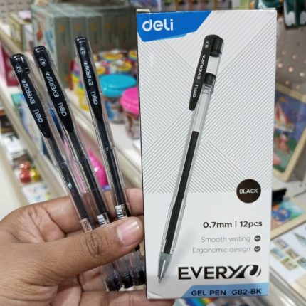Deli Gel pen Black EG82-BK