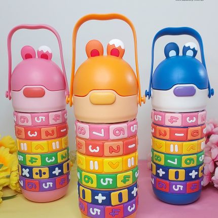 Number water bottle 430ml