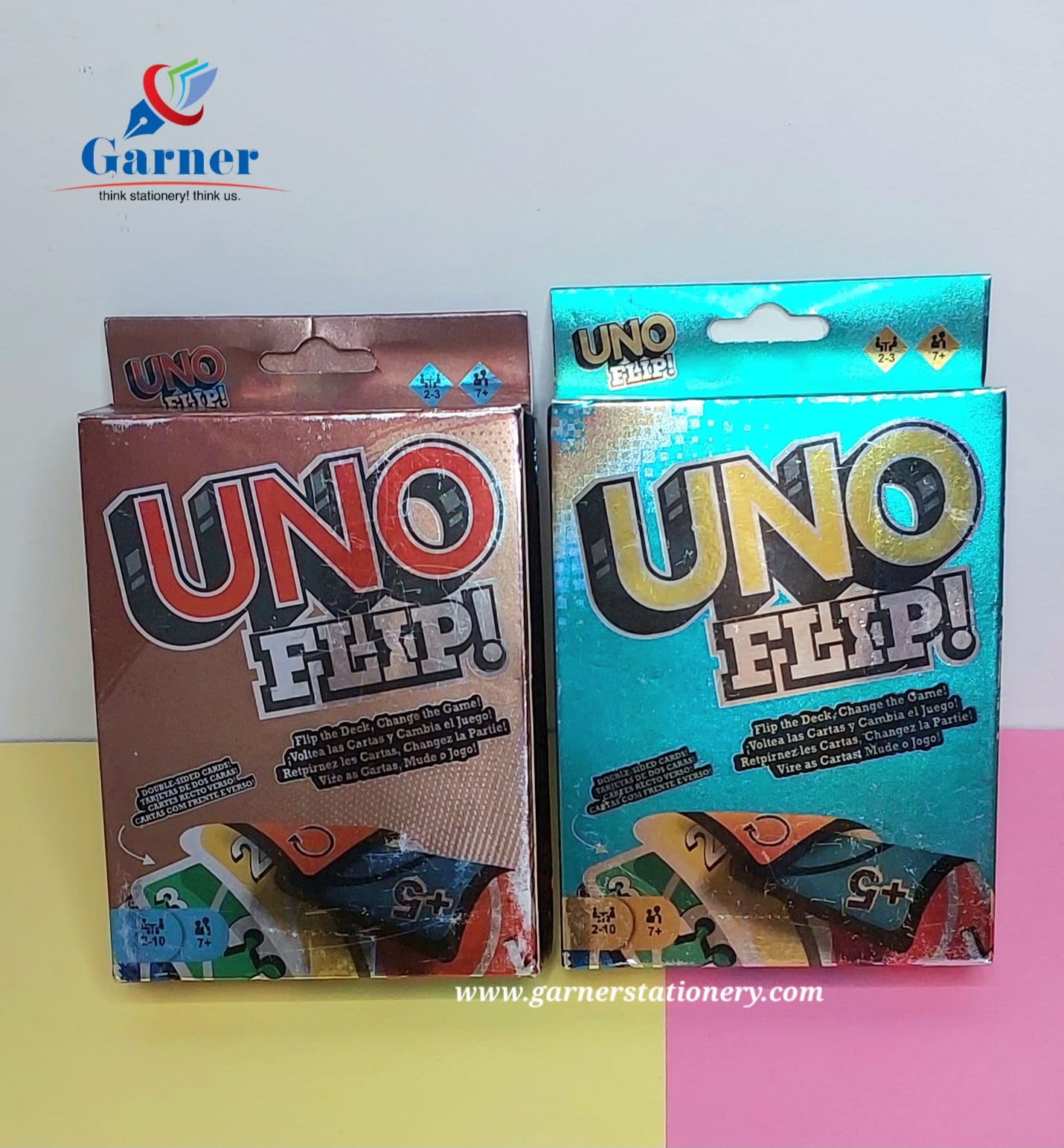 Flip Uno card