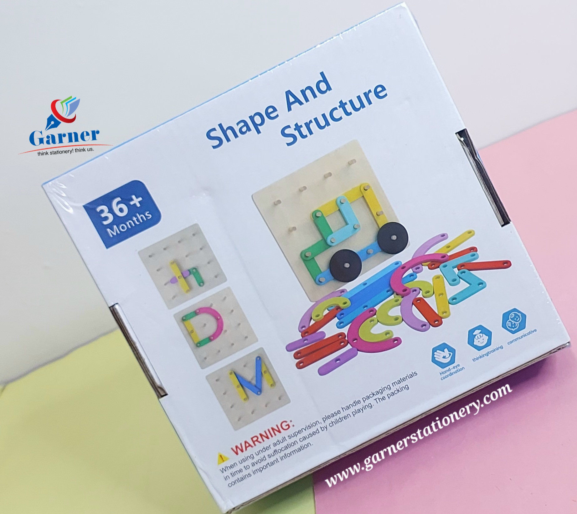 Wooden Shape and Structure Educational Toy