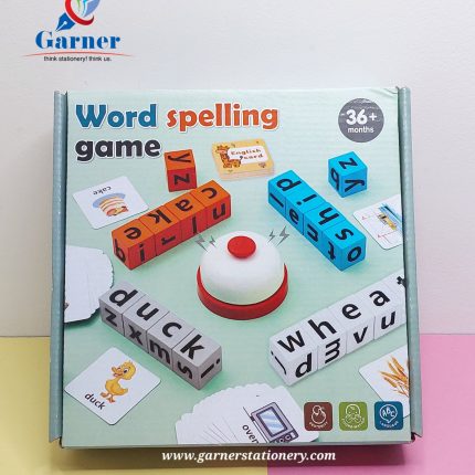 Word spelling game bell