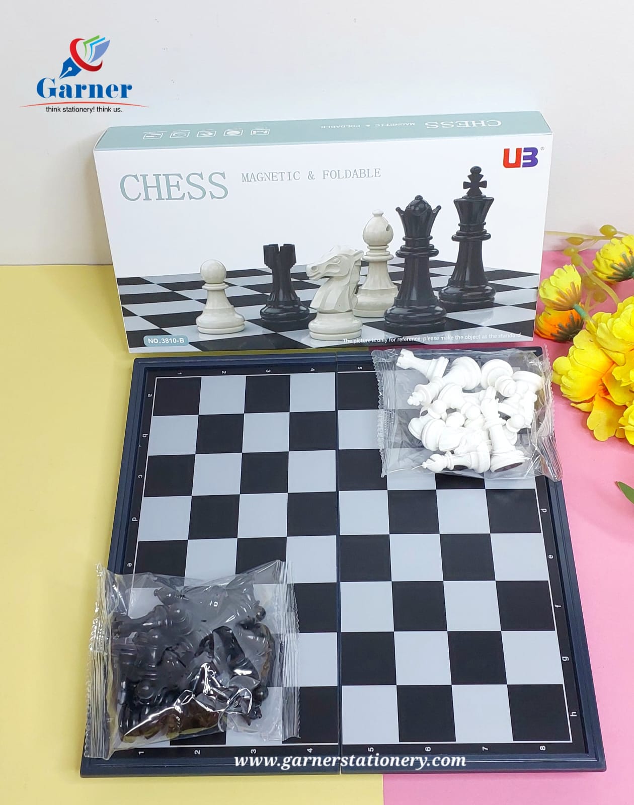 Magnetic Foldable Chess Set | Portable Magnetic Chess Board
